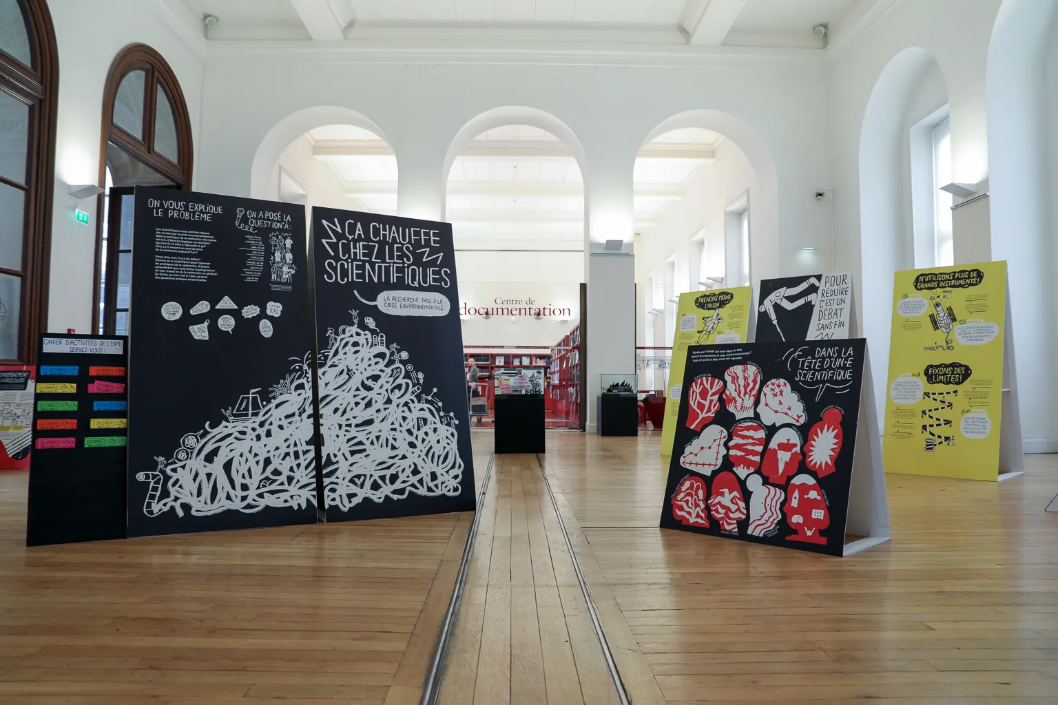 exposition Ça chauffe chez les scientifiques